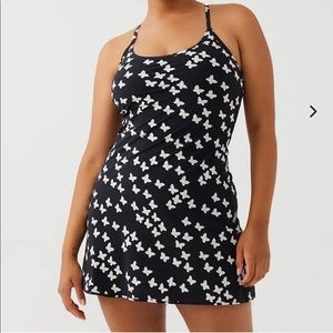 Outdoor Voices Exercise Dress Ditsy Butterfly